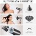 High Speed 1600W Ionic Hair Dryer with Diffuser - Plasma Hair Dryer with Facial Mode - Silver Gray - Buy Online on GoSupps.com