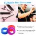 Minkissy Finger Trap Scissors Protection Rings | Silicone Scissors Finger Protection Accessories | Soft 3x2x1cm Shear Inserts in Various Colors - Buy Online on GoSupps.com