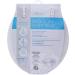 Desert White Round Soft Toilet Seat - Ginsey Home Solutions - Buy Online on GoSupps.com