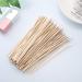 100 Pcs Cotton Swabs - Long Wooden Handle Medical Ear Cleaning & Wound Care Buds - Buy Online on GoSupps.com
