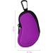 MEDMAX Neoprene Asthma Inhaler Holder - Purple Case with Carabiner Clip - Buy Online on GoSupps.com