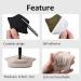 Oluksk Heel Cushions - Self-Adhesive Foot Care Pillows for Oversized Shoes (Khaki 10mm 2 Pairs) | Comfort & Protection - Buy Online on GoSupps.com