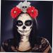 FOMIYES Hair Ties Headbands Hair Bands Carnival Hair Band Halloween Hair Band Carnival Headband Halloween Headband Halloween Party Headband Party Headdress Artificial Flower Cosplay Fabric - Buy Online on GoSupps.com
