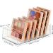 YF Eyeshadow Palette Organizer - Plastic Divided Makeup Holder for Cosmetics Storage | Transparent Small - Buy Online on GoSupps.com