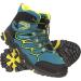 Mountain Warehouse Kids Softshell Hiking Boots - Lightweight & Durable | Size 13 Little Kid - Dark Teal - Buy Online on GoSupps.com