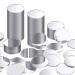 Mini Size Acrylic Round Mirror Adhesive Small Round Mirror Circles Craft Mirror Tiles for Crafts and DIY Projects Supplies (100 Pieces  1 Inch) 100 1 Inch