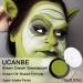 UCANBE Ogre Green Face & Body Paint - Non-Toxic Professional Makeup for Halloween Cosplay & SFX - Perfect for Joker Zombie Witch & Monster Costumes - Buy Online on GoSupps.com