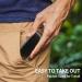 Small Black Pill Case Organizer | Waterproof 3 Compartment for Vitamins & Supplements - Ideal Travel Pill Holder - Buy Online on GoSupps.com