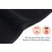 PERFEHAIR Black Salon Towels 2-Pack - 16x27 Inches for Barber, Gym, Bath, Spa - Cotton Hand Towel for Shaving and Shampoo - Black - Buy Online on GoSupps.com