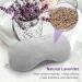 Weighted Lavender Eye Mask for Pain Relief - Hot & Cold Therapy Sleep Mask for Men & Women - Aromatherapy Eye Pillow for Dry Eyes, Migraines, Sinus Pain - Gray - Buy Online on GoSupps.com