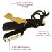 Krisp Shave Professional Classic Straight Edge Barber Razor for Close Shaving - Salon Quality Men's Beard Shavette with 10 Blades - Buy Online on GoSupps.com