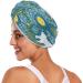 Polar Bears and Starry Skies Quick Dry Hair Cap Set | 2-Piece Super Absorbent Towel & Button Headband - Soft & Comfortable - Buy Online on GoSupps.com