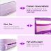 Large AM/PM Weekly Pill Organizer - 7 Day Pill Box with Writable Labels & Light-Purple Zipper Bag for Vitamins & Supplements - International Shipping - Buy Online on GoSupps.com