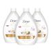 Dove Pampering Care Hand Wash For Clean & Softer Hands Shea Butter & Warm Vanilla Cleanser That Washes Away Dirt and Germs 34 oz 3 Count