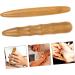 Plafope 6-Piece Acupressure Massage Tools Set - Multi-Purpose Eye Neck Shoulder and Foot Massagers - Manual 11.5x1.5cm Light Brown - Buy Online on GoSupps.com