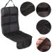 LIHAO Universal Car Seat Mat Cover - Waterproof Leather Protector with Organizer (Black) - Buy Online on GoSupps.com