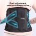 Pro Back Brace for Men & Women - Lower Back Pain Relief Rigid Support Adjustable Lumbar Belt for Sciatica & Scoliosis - XX-Large Black - Buy Online on GoSupps.com