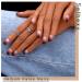 Sethexy Chic Gradient Glossy False Nails - Medium Full Cover Acrylic 24Pcs for Women and Girls - Buy Online on GoSupps.com