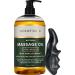Cosmetasa Sore Muscle Massage Oil with Deep Tissue Massager - Thumb Saver and Oil Soothes Muscle and Joint Pain with Arnica Extract, Peppermint, Chamomile, and Lavender Oil 8.8 Fl Oz