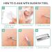 Blackhead Remover Tool Kit for Acne, Blemish, and Ingrown Hair Removal - 8 Pcs Set in Metal Case - Buy Online on GoSupps.com