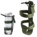 Portable belt bottle holder Molle Molle Molle Bet water bottle holder Long -lived Bottle holder Bottel Carrier Molle Bottle holder for cycling camping hiking outdoor sports (march green)
