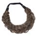 CAISHA Braided Hairpiece Hairband Headband Hair Accessories Light Brown Blonde Mix HZ205 light brown blonde mix #4/27 HZ205