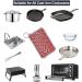 316 Stainless Steel Chainmail Cast Iron Skillet Cleaner with Silicone Insert - Buy Online on GoSupps.com