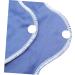 Reusable Menstrual Pads 8 Pcs Reusable Menstrual Pads Cloth Menstrual Pad Cloth Menstrual Pads Cloth Towel Mama Pads Portable Pad Panties Napkin Mother Blue - Buy Online on GoSupps.com