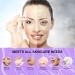 Facial Cleansing Brush - Waterproof Silicone Exfoliator for Men & Women | 3 Speeds | Deep Cleaning & Blackhead Removal (Purple - Buy Online on GoSupps.com