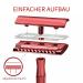 Buy Bambaw Red Metal Safety Razor - Sustainable Plastic-Free Wet Razor for Men & Women | Eco-Friendly Shaving Solution - Buy Online on GoSupps.com