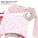 Baby Teether Towel Security Blanket - Cute Rabbit Soothing Plush Toy for Boys & Girls | Infant Lovey Gift | Soft & Comfortable - Buy Online on GoSupps.com
