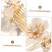 ABOOFAN 1 Pair Bridal Hair Accessories Wedding Hair Accessories Fairy Jewelry for Women Hair Comb Wedding Hair Combs for Wedding Hair Combs for Women Decorative Light Luxury Hairpin Bride - Buy Online on GoSupps.com