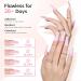Modelones Acrylic Nail Kit - Clear White & Pink Powder Set with Rhinestone Glue & Brush | Perfect Starter Kit for Acrylic Nail Extensions - Buy Online on GoSupps.com