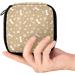 GIAPB Period Bag - Sanitary Napkin Storage & Makeup Pouch - Brown Dog Paw Print Design - Buy Online on GoSupps.com
