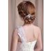 Wendalern Wedding Crystal Hair Comb Barrette Bride Pearl Hair Comb Rhinestone Flower Hair Barrette Comb Gold Leaf Hairpiece Decorative Hair Accessories for Women and Girls - Buy Online on GoSupps.com