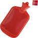 Snoozy XXL Hot Water Bottle with Soft Cozy Cover - 2L Natural Rubber (Princess) for Long-Lasting Heat | International Shipping Available - Buy Online on GoSupps.com