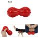 Verdant Touch Spiky Massage Therapy Ball - Fitness & Mobility Tool for Pain Relief Stress Relief | Red Peanut Ball - Buy Online on GoSupps.com