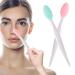 SculptZen 2 Pcs Soft Silicone Exfoliating Lip Scrub Brush Double Sided Cleaning Nose Blackhead Lip Brush Deep Cleansing Lip and Nose Brush Tool Portable Small Lip Brush for Home Travel