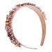SHERCHPRY Women Sparkle Crystal Rhinestone Headband Shiny Crystal Headwear Vintage Hair Hoop