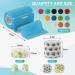 Efuturime 16 Self-Adhesive Bandage - 7.5cm 5cm 2.5cm x 4.5m | Colorful Elastic Fixing Bandage for Sports & Pets - Model S 16PCS-S - Buy Online on GoSupps.com