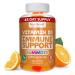 Feel Great Vitamin D Gummies for Adults | Tropical Flavored Vegetarian Chewable Vitamin D 2000 iu | Immune Support Supplement | Gluten Free | 45 Day Supply