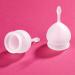 Buy Satisfyer Feel Good Menstrual Cup Set - Reusable & Sustainable 15ml & 20ml | Easy Cleaning Transparent | International Shipping - Buy Online on GoSupps.com