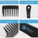 Large Wide Tooth Shower Comb - Detangling Curl Comb for Silky, Wet Hair - Men and Women - Buy Online on GoSupps.com
