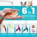 ROSAUI Cat Toy Set - Interactive Self-Entertainment for Cats - Bird Suction Cup Wand with 4 Wands and 6 Refills - Dual Ports Base Included - Buy Online on GoSupps.com