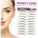 Baluue 24 Pcs Eyebrow Stickers Temporary Eyebrow Imitation Eyebrow 4d Temporary Eyebrows Soy Ink Black 7X1X0.1CMx2pcs Blackx2pcs - Buy Online on GoSupps.com