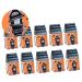 jojofuny 50pcs Box Halloween House Packing Box Halloween Cake Case Dessert Biscuit Box Child 16.5X8.5X8.5CM Assorted Color