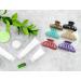 HAIRZY 12 Pack Large Hair Claw Clips - Strong Hold for Thick & Thin Hair - Nonslip Jaw Clamps in 2 Styles & 6 Colors - Styling Accessories - Ivory, Green, Black, Purple - Buy Online on GoSupps.com