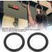 Buy XHTLLO Black Non-Slip Adjustable Fitness Rings - Premium ABS & Polyester for Gymnastics & Home Workouts - Buy Online on GoSupps.com