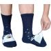 Extra Wide Non-Binding Diabetic Hospital Socks for Swollen Feet - Men, Women - Buy Online on GoSupps.com