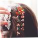 Beatifufu Hair Accessory for Women Yellow Hair Accessories Headpiece for Bride Hair Clip for Wedding Decorative Hair Clips Wedding Hair Accessories Wedding Hair Clips Girl Fabric Miss Japan - Buy Online on GoSupps.com